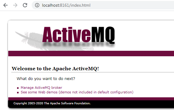 ActiveMQ on windows